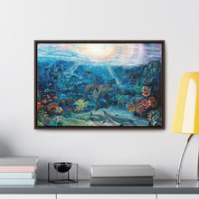 Load image into Gallery viewer, Horizontal Framed Premium Gallery Wrap Canvas