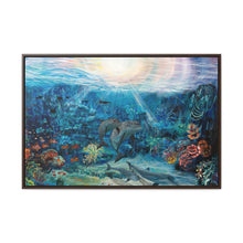 Load image into Gallery viewer, Horizontal Framed Premium Gallery Wrap Canvas