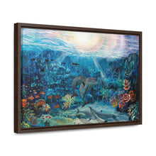 Load image into Gallery viewer, Horizontal Framed Premium Gallery Wrap Canvas