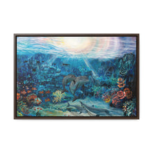 Load image into Gallery viewer, Horizontal Framed Premium Gallery Wrap Canvas