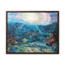 Load image into Gallery viewer, Horizontal Framed Premium Gallery Wrap Canvas