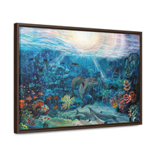 Load image into Gallery viewer, Horizontal Framed Premium Gallery Wrap Canvas