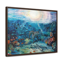 Load image into Gallery viewer, Horizontal Framed Premium Gallery Wrap Canvas