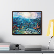 Load image into Gallery viewer, Horizontal Framed Premium Gallery Wrap Canvas