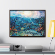 Load image into Gallery viewer, Horizontal Framed Premium Gallery Wrap Canvas