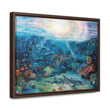 Load image into Gallery viewer, Horizontal Framed Premium Gallery Wrap Canvas