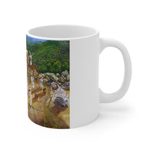 Load image into Gallery viewer, "Building Beit Hamikdash Ezra Nechemia" Mug 11oz