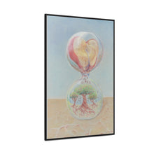 Load image into Gallery viewer, Vertical Framed Premium Gallery Wrap Canvas