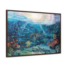 Load image into Gallery viewer, Horizontal Framed Premium Gallery Wrap Canvas