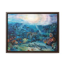 Load image into Gallery viewer, Horizontal Framed Premium Gallery Wrap Canvas