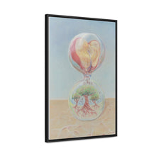 Load image into Gallery viewer, Vertical Framed Premium Gallery Wrap Canvas