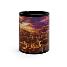 Load image into Gallery viewer, "Sodom and Gomorrah" Black mug 11oz