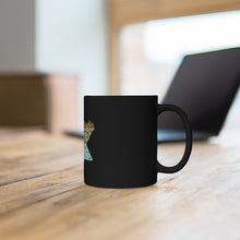 Load image into Gallery viewer, "Fire Water" Black mug 11oz