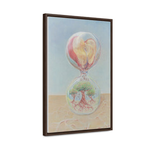 Vertical Framed Premium Gallery Wrap Canvas