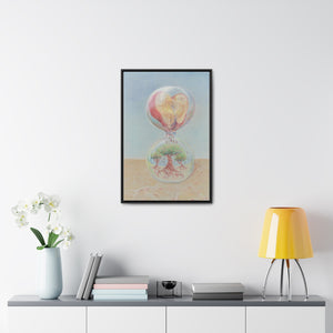 Vertical Framed Premium Gallery Wrap Canvas