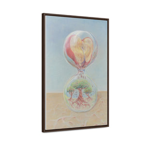 Vertical Framed Premium Gallery Wrap Canvas