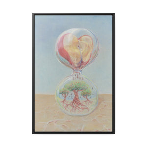 Vertical Framed Premium Gallery Wrap Canvas