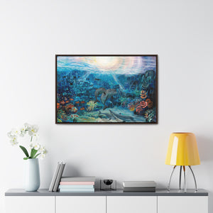 Horizontal Framed Premium Gallery Wrap Canvas