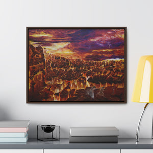Horizontal Framed Premium Gallery Wrap Canvas