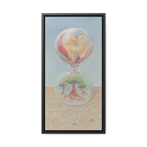 Vertical Framed Premium Gallery Wrap Canvas