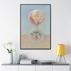 Vertical Framed Premium Gallery Wrap Canvas