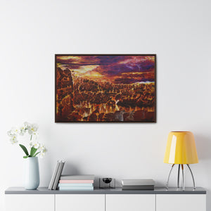 Horizontal Framed Premium Gallery Wrap Canvas