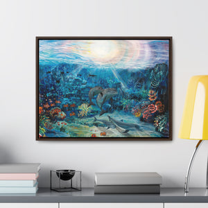 Horizontal Framed Premium Gallery Wrap Canvas