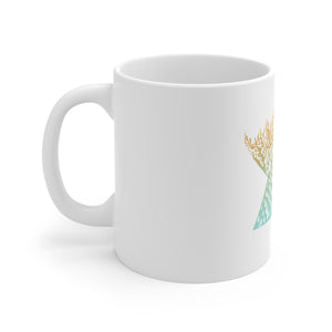 "Fire Water" White Mug 11oz