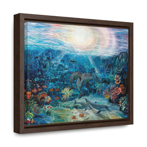 Horizontal Framed Premium Gallery Wrap Canvas