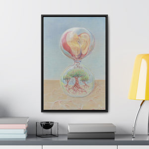 Vertical Framed Premium Gallery Wrap Canvas