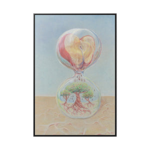 Vertical Framed Premium Gallery Wrap Canvas