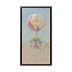 Vertical Framed Premium Gallery Wrap Canvas