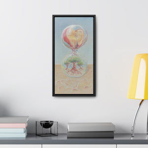 Vertical Framed Premium Gallery Wrap Canvas