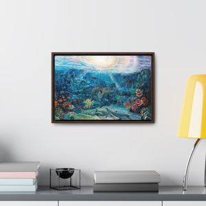 Horizontal Framed Premium Gallery Wrap Canvas