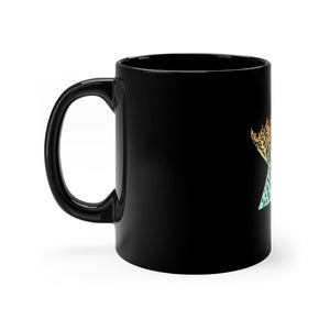 "Fire Water" Black mug 11oz
